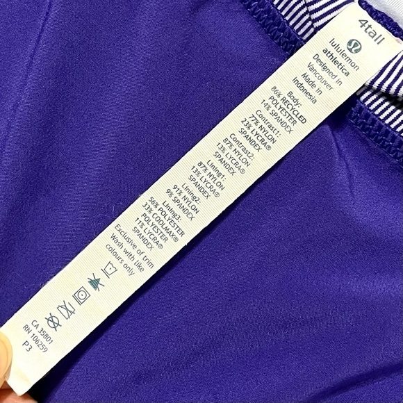 lululemon athletica Blue and Purple Skort - Picture 3 of 11